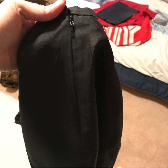 Talbots Black Silk Career Pants - Picture 6 of 8